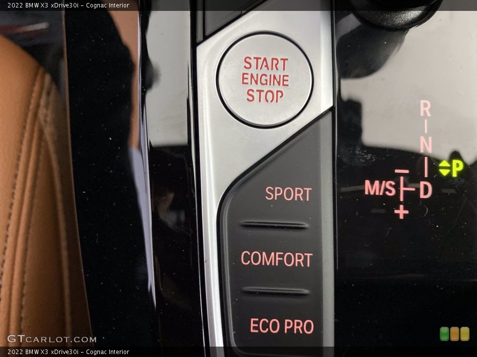 Cognac Interior Controls for the 2022 BMW X3 xDrive30i #142718289