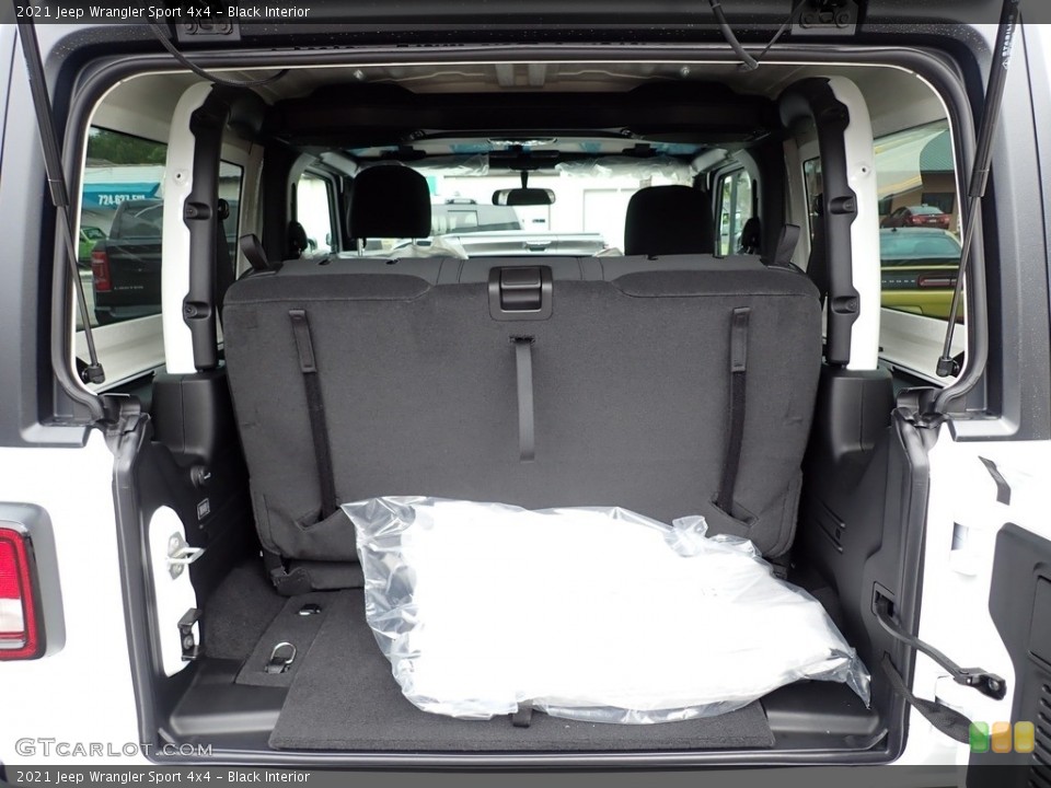 Black Interior Trunk for the 2021 Jeep Wrangler Sport 4x4 #142720485