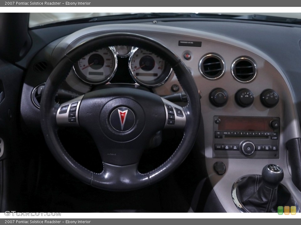 Ebony Interior Dashboard for the 2007 Pontiac Solstice Roadster #142722021