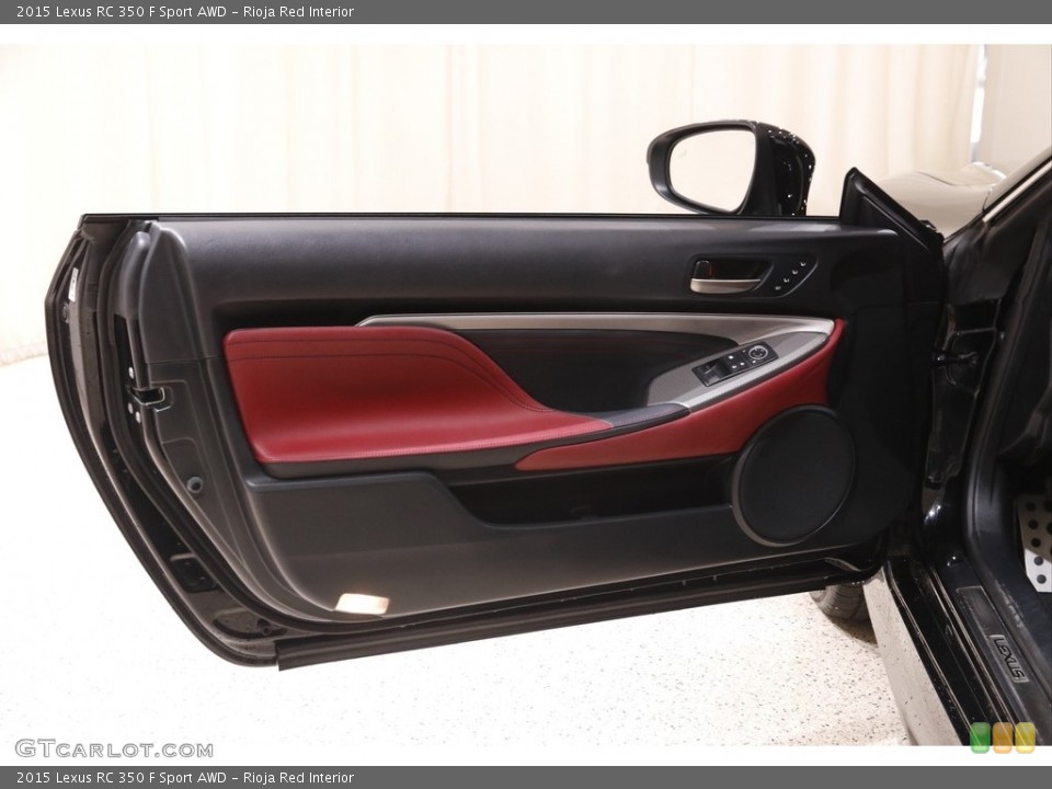Rioja Red Interior Door Panel for the 2015 Lexus RC 350 F Sport AWD #142729685