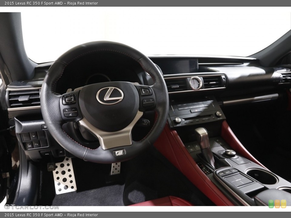 Rioja Red Interior Dashboard for the 2015 Lexus RC 350 F Sport AWD #142729730