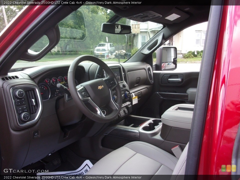 Gideon/Very Dark Atmosphere Interior Photo for the 2022 Chevrolet Silverado 2500HD LTZ Crew Cab 4x4 #142730348