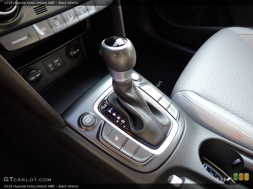 Black Interior Transmission for the 2018 Hyundai Kona Limited AWD #142730363