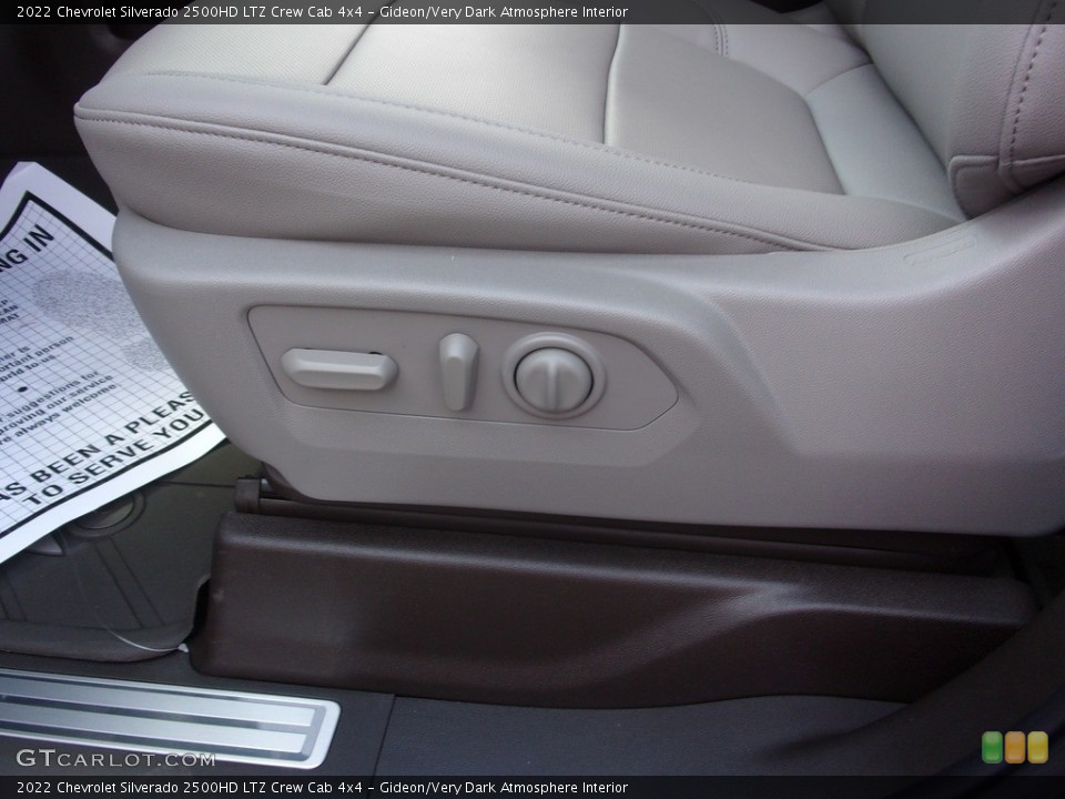 Gideon/Very Dark Atmosphere Interior Front Seat for the 2022 Chevrolet Silverado 2500HD LTZ Crew Cab 4x4 #142730372