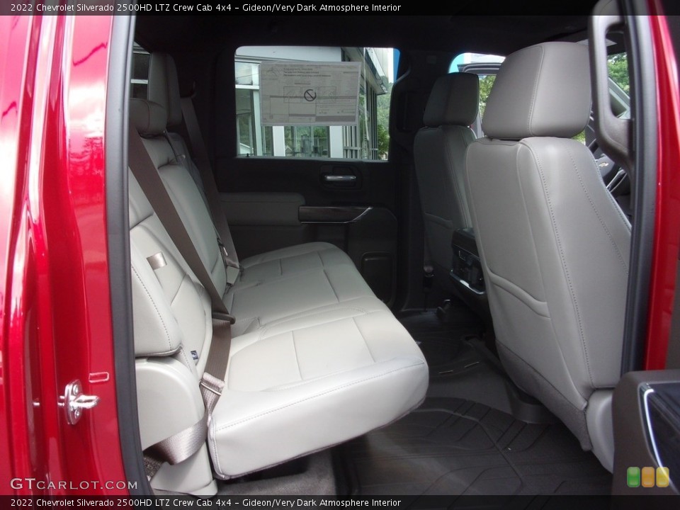 Gideon/Very Dark Atmosphere Interior Rear Seat for the 2022 Chevrolet Silverado 2500HD LTZ Crew Cab 4x4 #142730486