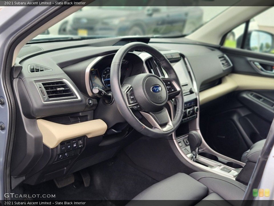 Slate Black Interior Dashboard for the 2021 Subaru Ascent Limited #142731551