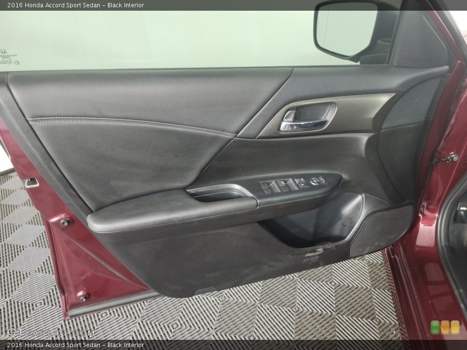Black Interior Door Panel for the 2016 Honda Accord Sport Sedan #142732399