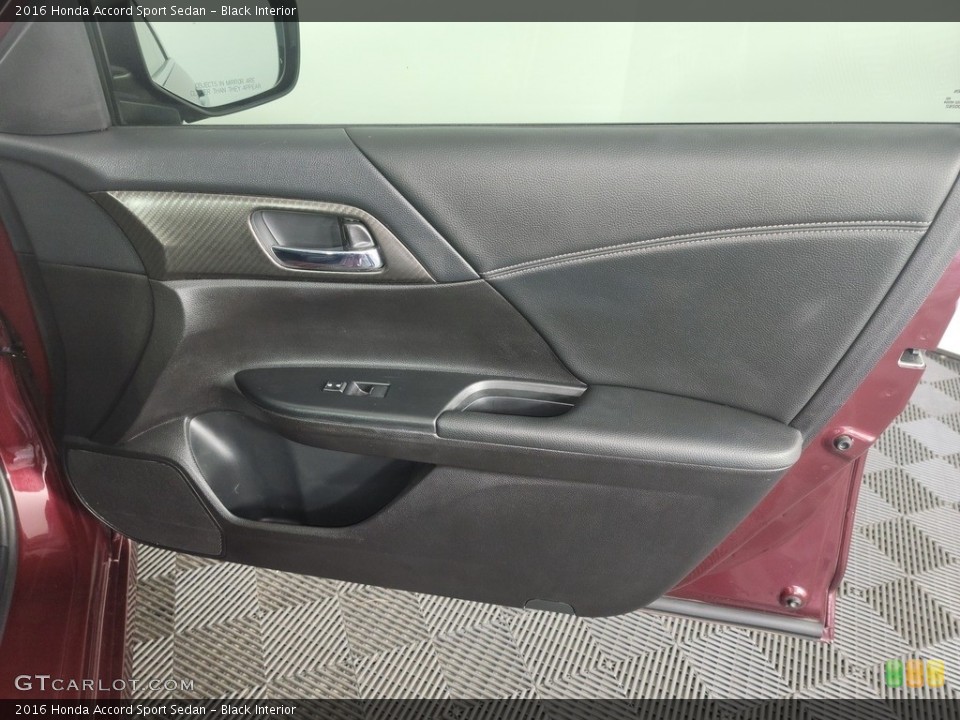 Black Interior Door Panel for the 2016 Honda Accord Sport Sedan #142732604