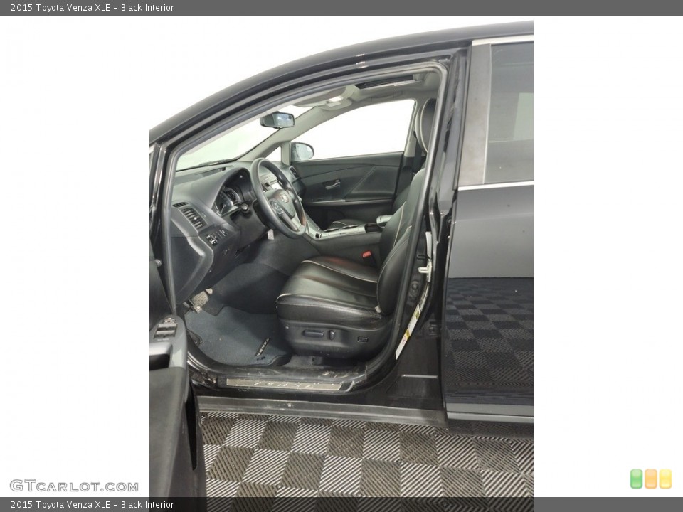 Black Interior Front Seat for the 2015 Toyota Venza XLE #142733807