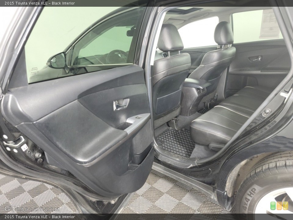 Black Interior Rear Seat for the 2015 Toyota Venza XLE #142733903