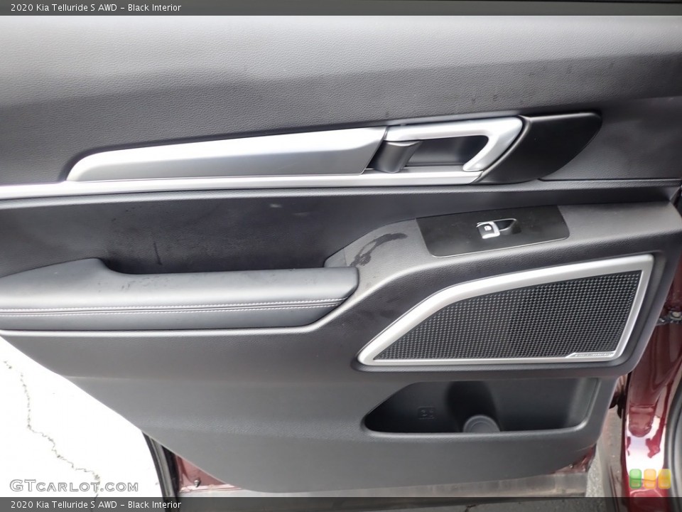 Black Interior Door Panel for the 2020 Kia Telluride S AWD #142737088