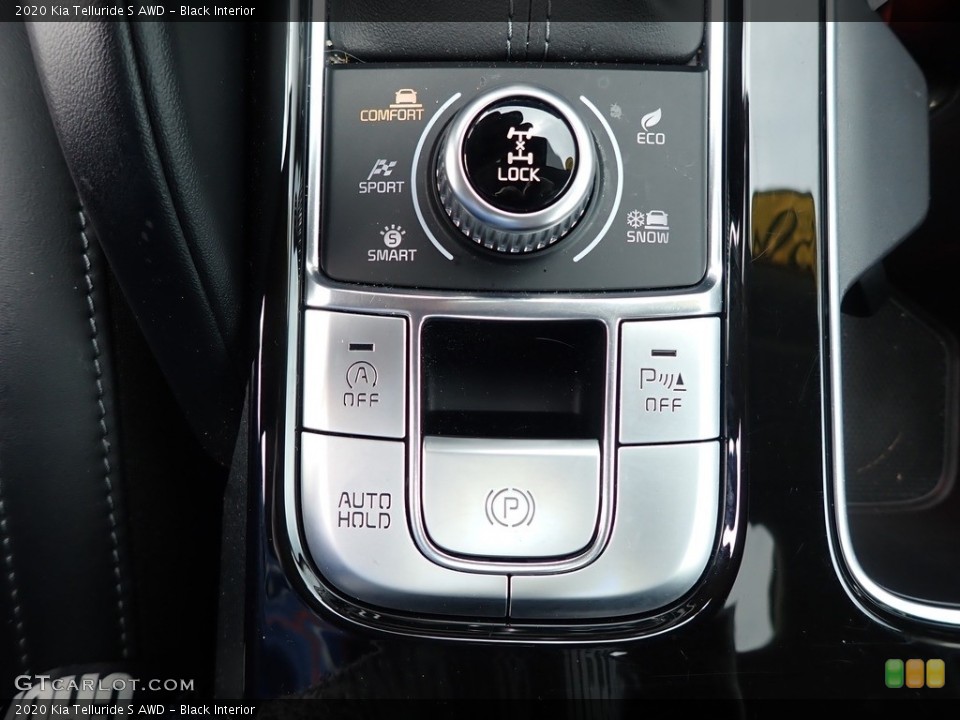 Black Interior Controls for the 2020 Kia Telluride S AWD #142737184