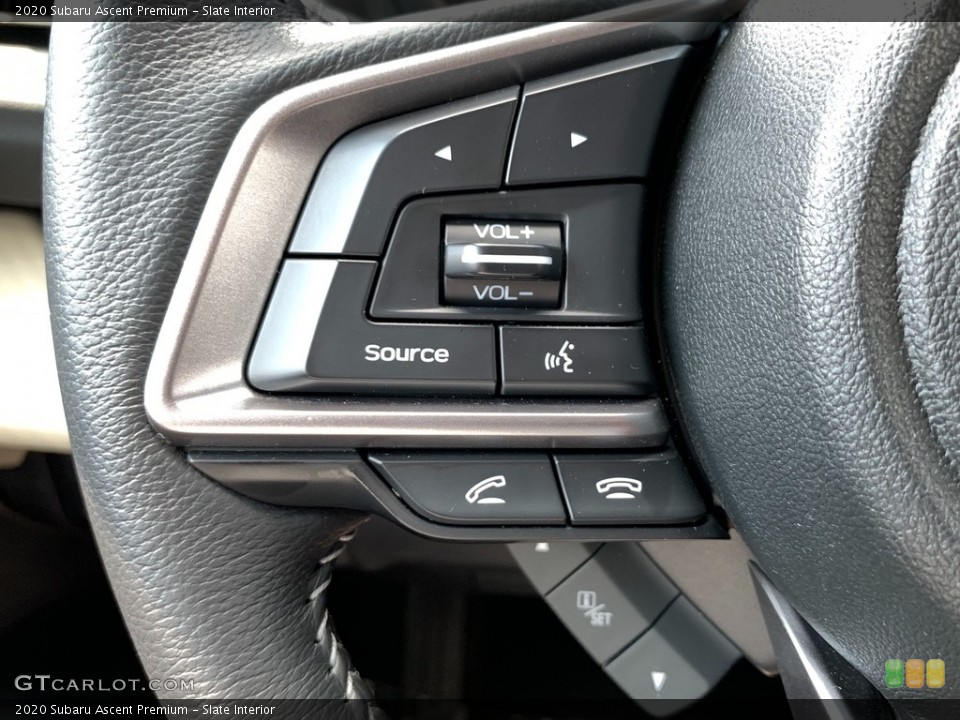 Slate Interior Steering Wheel for the 2020 Subaru Ascent Premium #142739641