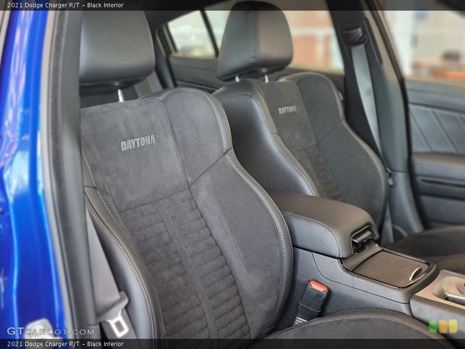 Black Interior Front Seat for the 2021 Dodge Charger R/T #142740577