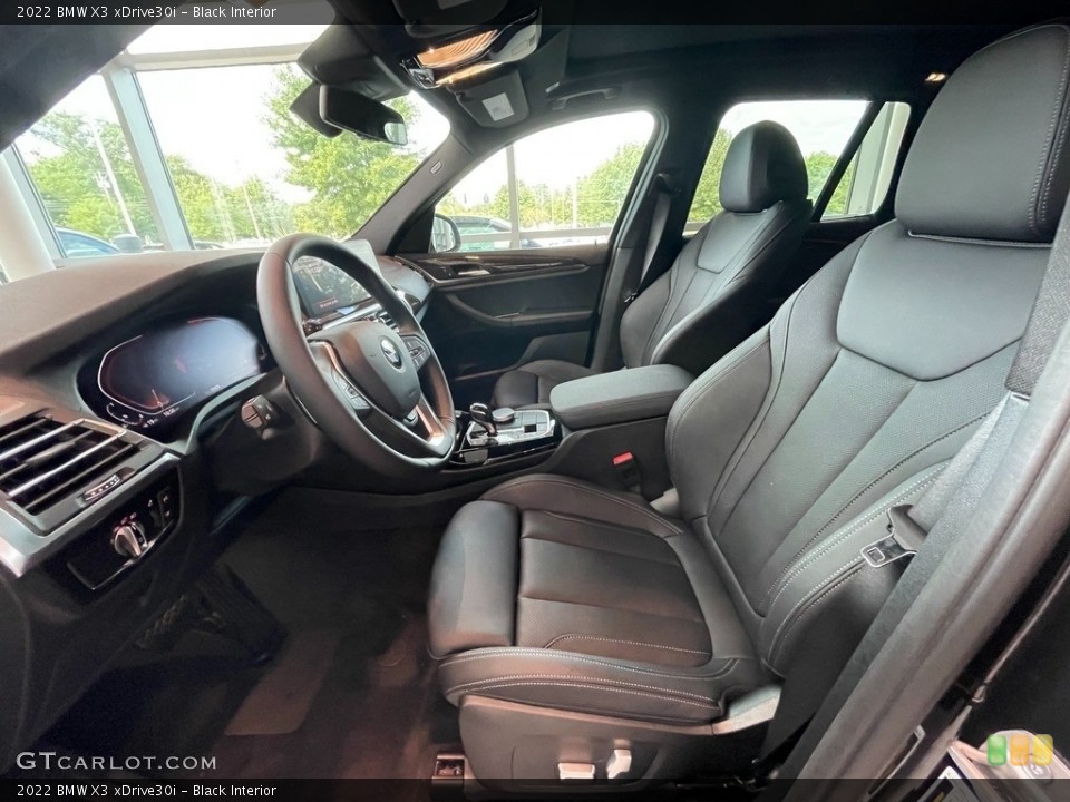 Black Interior Photo for the 2022 BMW X3 xDrive30i #142742742