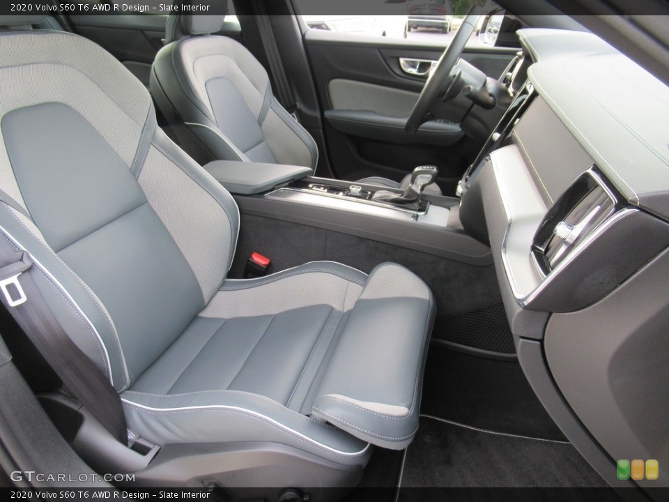 Slate Interior Photo for the 2020 Volvo S60 T6 AWD R Design #142744375