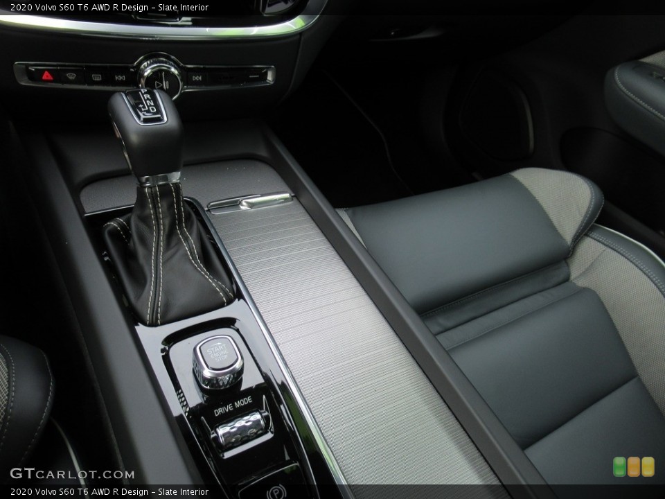 Slate Interior Transmission for the 2020 Volvo S60 T6 AWD R Design #142744513