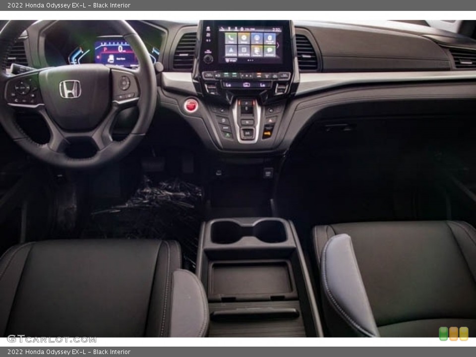 Black Interior Dashboard for the 2022 Honda Odyssey EX-L #142745284