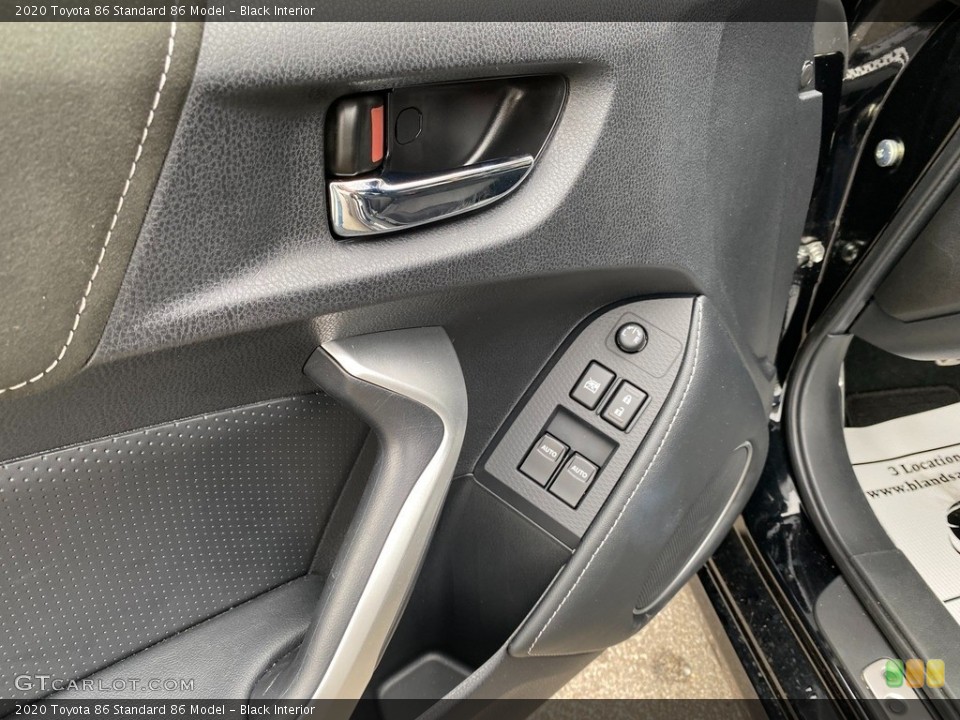 Black Interior Door Panel for the 2020 Toyota 86  #142745413