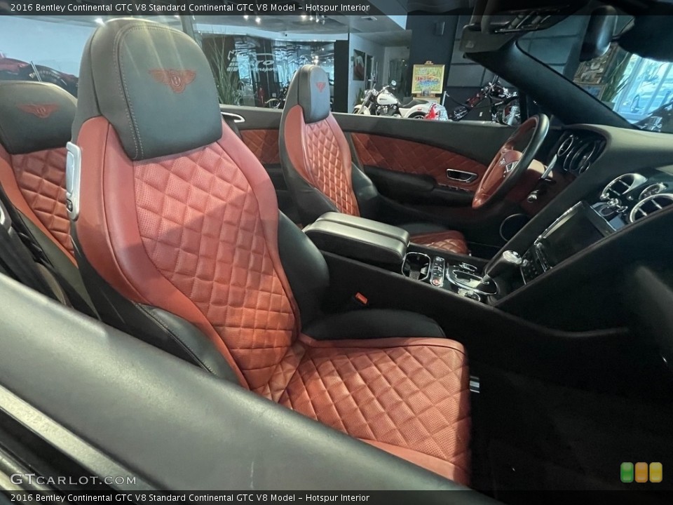 Hotspur Interior Front Seat for the 2016 Bentley Continental GTC V8  #142745464