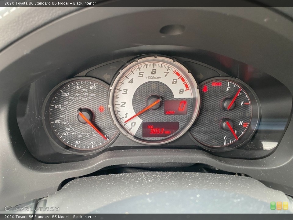 Black Interior Gauges for the 2020 Toyota 86  #142745482