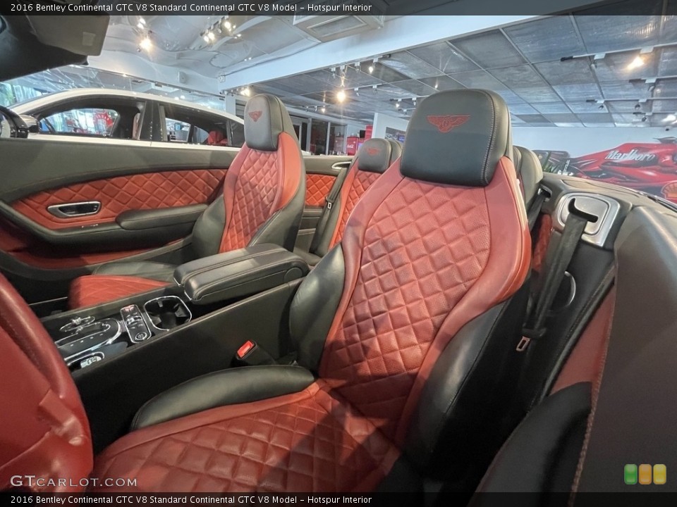 Hotspur 2016 Bentley Continental GTC V8 Interiors