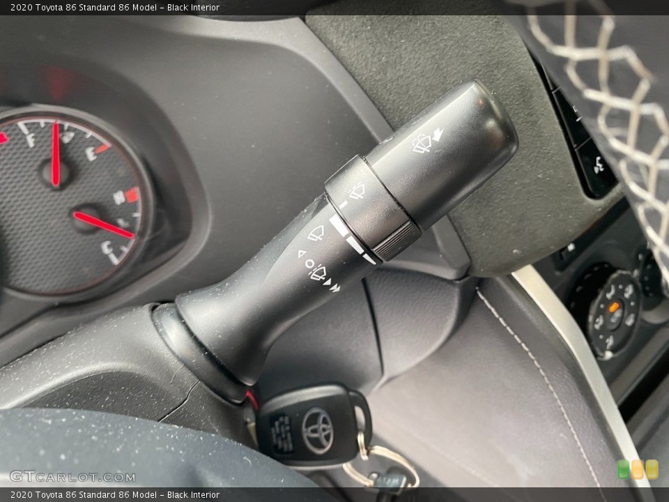 Black Interior Controls for the 2020 Toyota 86  #142745566