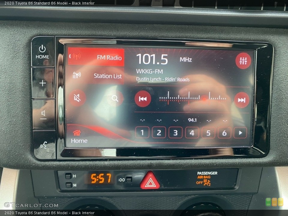 Black Interior Audio System for the 2020 Toyota 86  #142745668