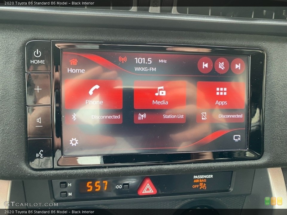 Black Interior Audio System for the 2020 Toyota 86  #142745692