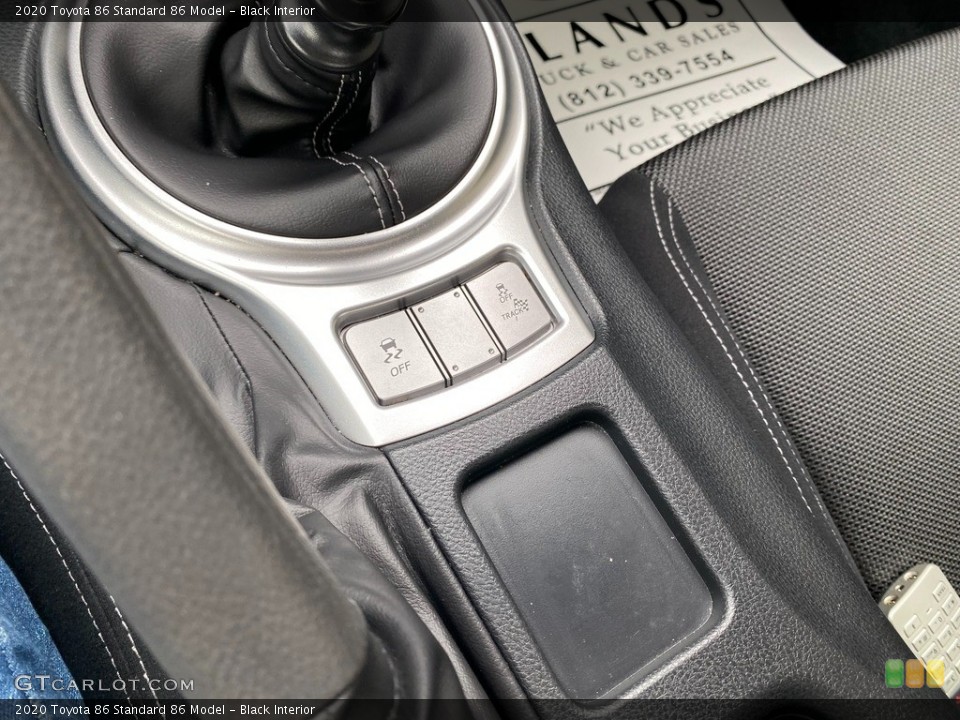 Black Interior Controls for the 2020 Toyota 86  #142745749