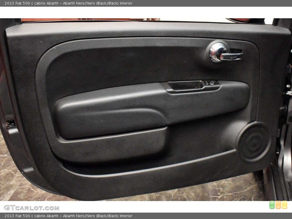 Abarth Nero/Nero (Black/Black) Interior Door Panel for the 2013 Fiat 500 c cabrio Abarth #142746037
