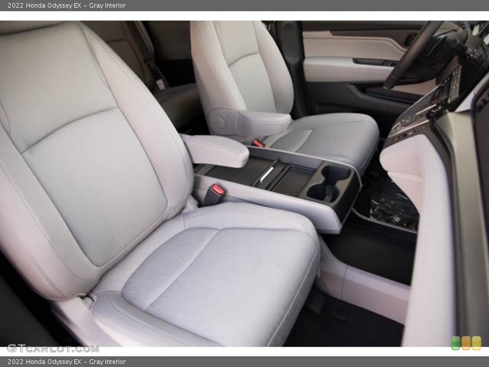 Gray 2022 Honda Odyssey Interiors