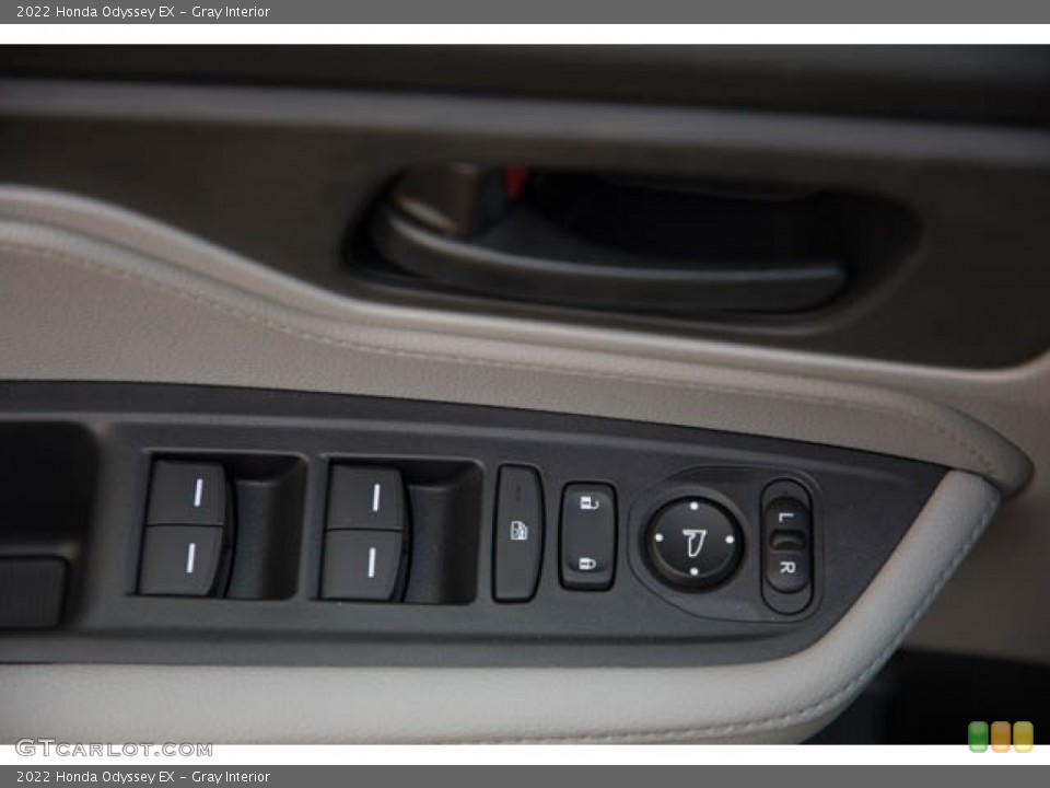 Gray Interior Controls for the 2022 Honda Odyssey EX #142746490