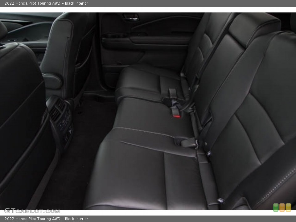Black Interior Rear Seat for the 2022 Honda Pilot Touring AWD #142746904
