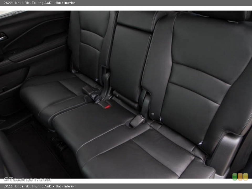 Black Interior Rear Seat for the 2022 Honda Pilot Touring AWD #142747168