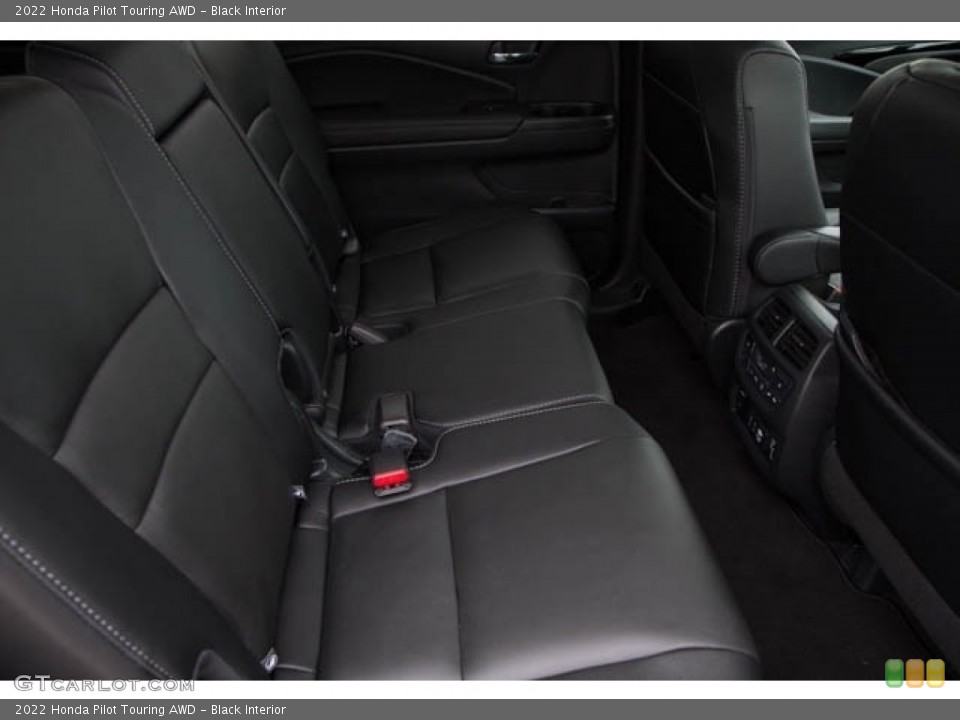Black Interior Rear Seat for the 2022 Honda Pilot Touring AWD #142747228