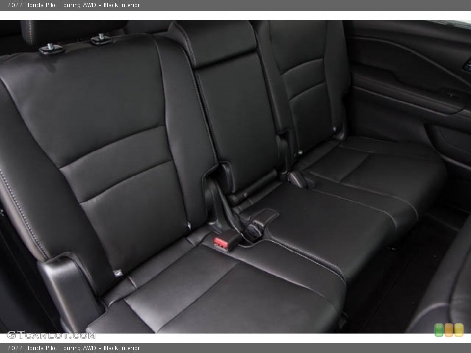 Black Interior Rear Seat for the 2022 Honda Pilot Touring AWD #142747249