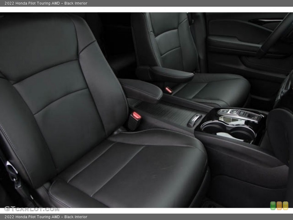 Black Interior Front Seat for the 2022 Honda Pilot Touring AWD #142747285