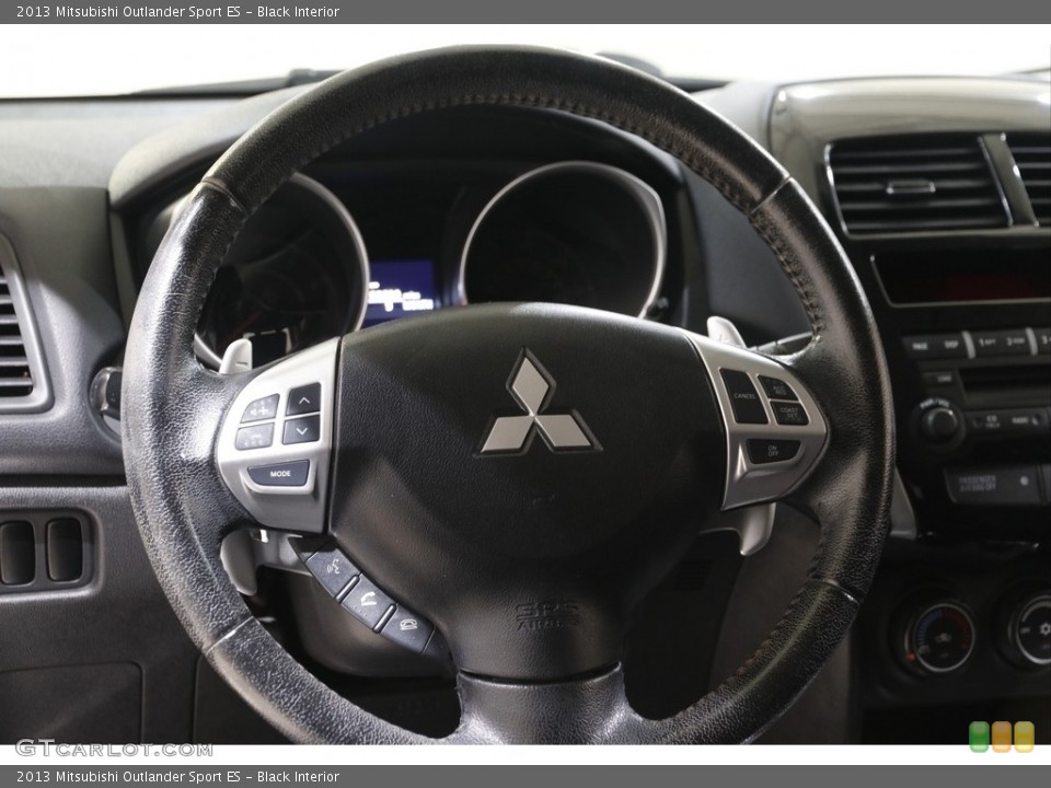Black Interior Steering Wheel for the 2013 Mitsubishi Outlander Sport ES #142747603