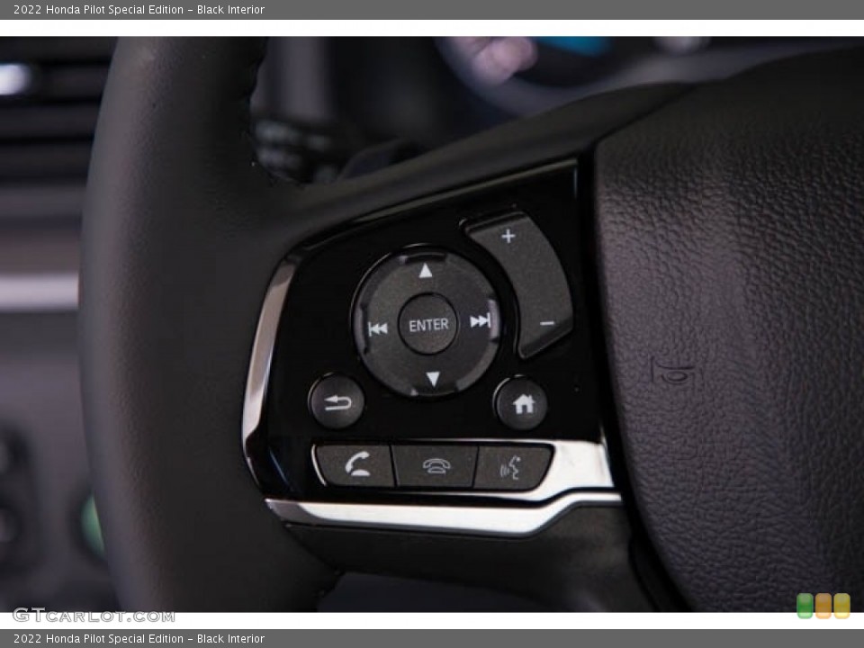 Black Interior Steering Wheel for the 2022 Honda Pilot Special Edition #142747971