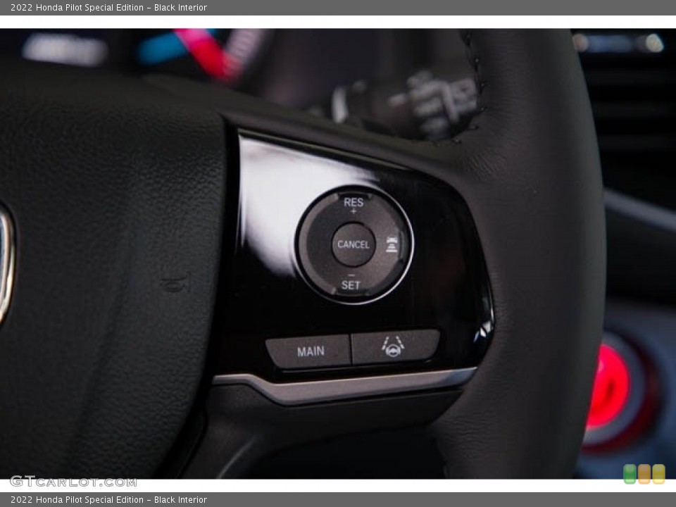 Black Interior Steering Wheel for the 2022 Honda Pilot Special Edition #142747996
