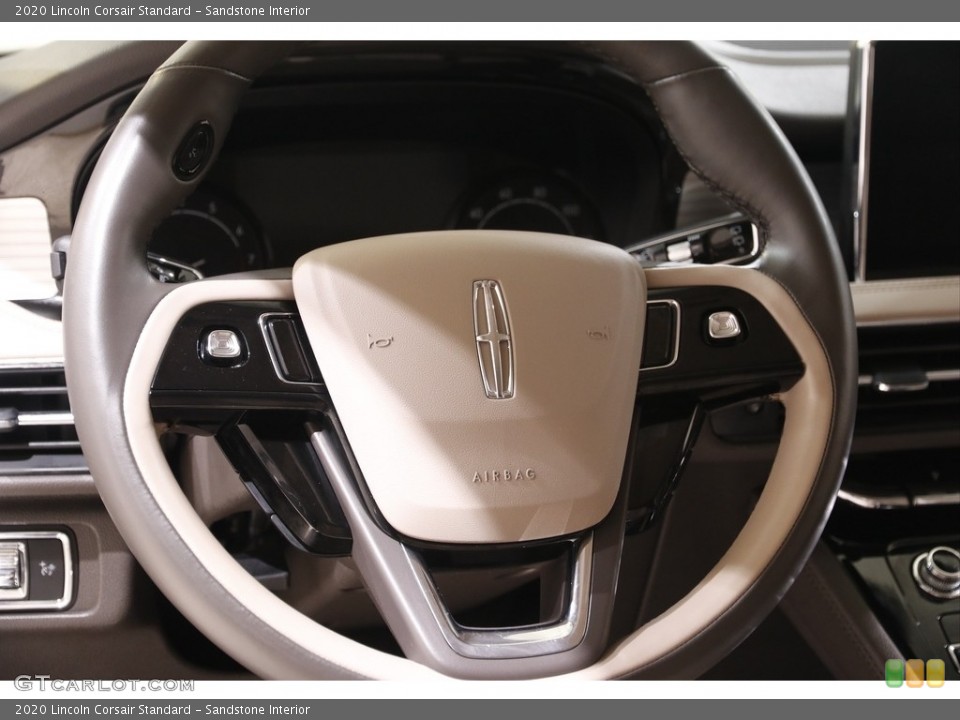 Sandstone Interior Steering Wheel for the 2020 Lincoln Corsair Standard #142751185