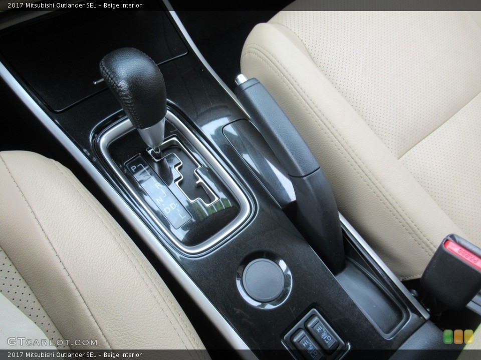 Beige Interior Transmission for the 2017 Mitsubishi Outlander SEL #142752520