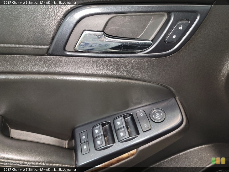 Jet Black Interior Door Panel for the 2015 Chevrolet Suburban LS 4WD #142752583