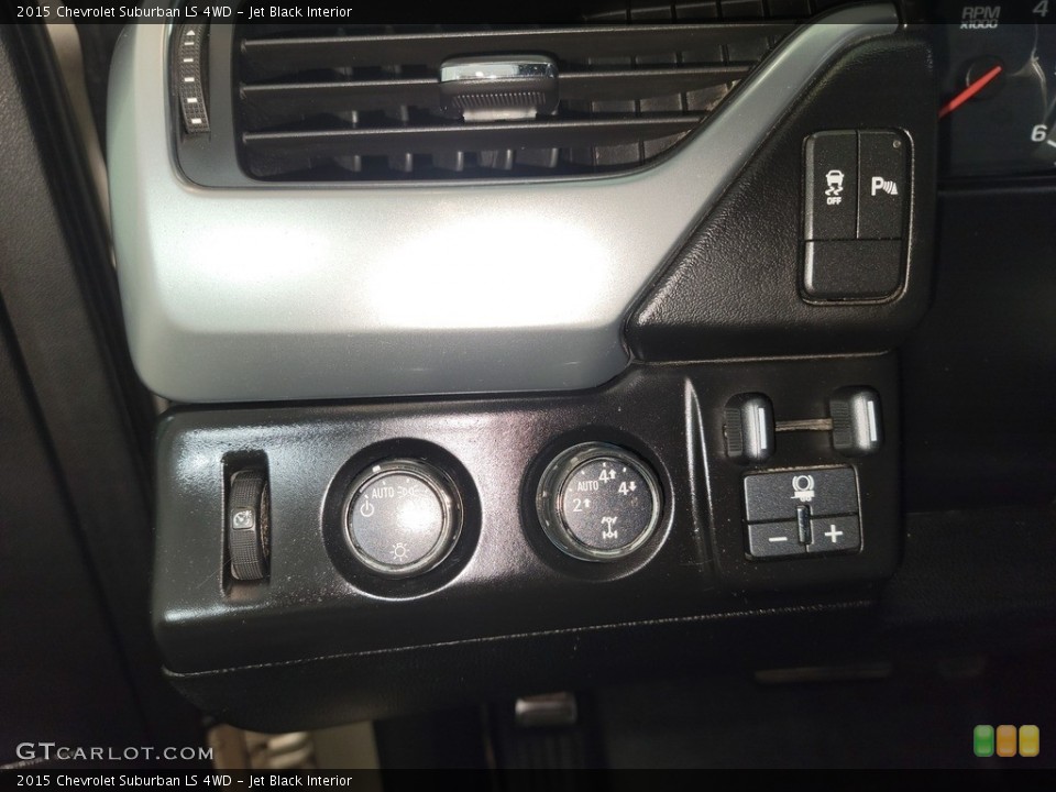 Jet Black Interior Controls for the 2015 Chevrolet Suburban LS 4WD #142752653
