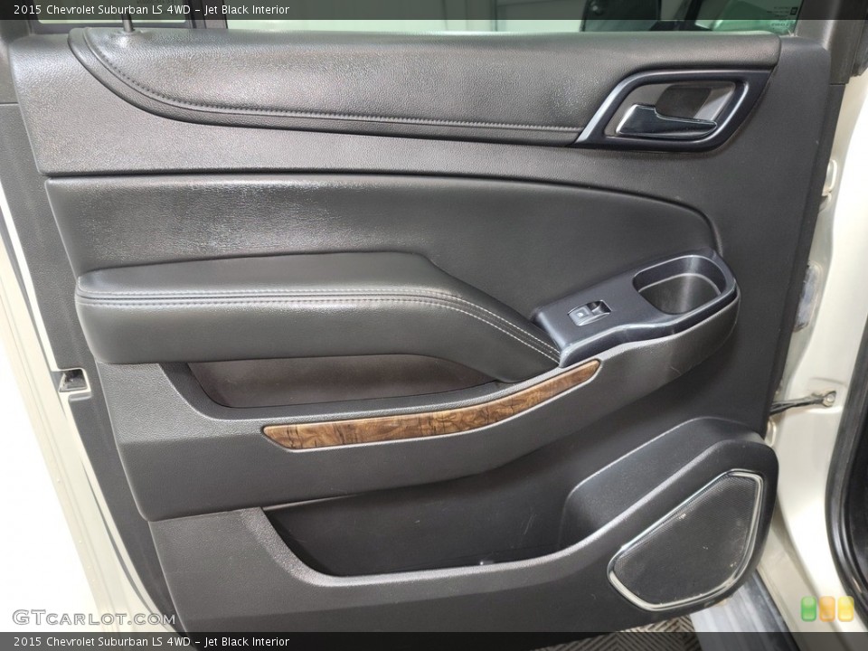 Jet Black Interior Door Panel for the 2015 Chevrolet Suburban LS 4WD #142752735