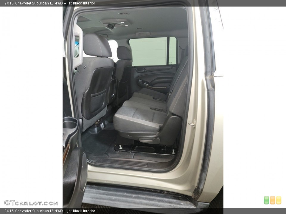 Jet Black Interior Rear Seat for the 2015 Chevrolet Suburban LS 4WD #142752749