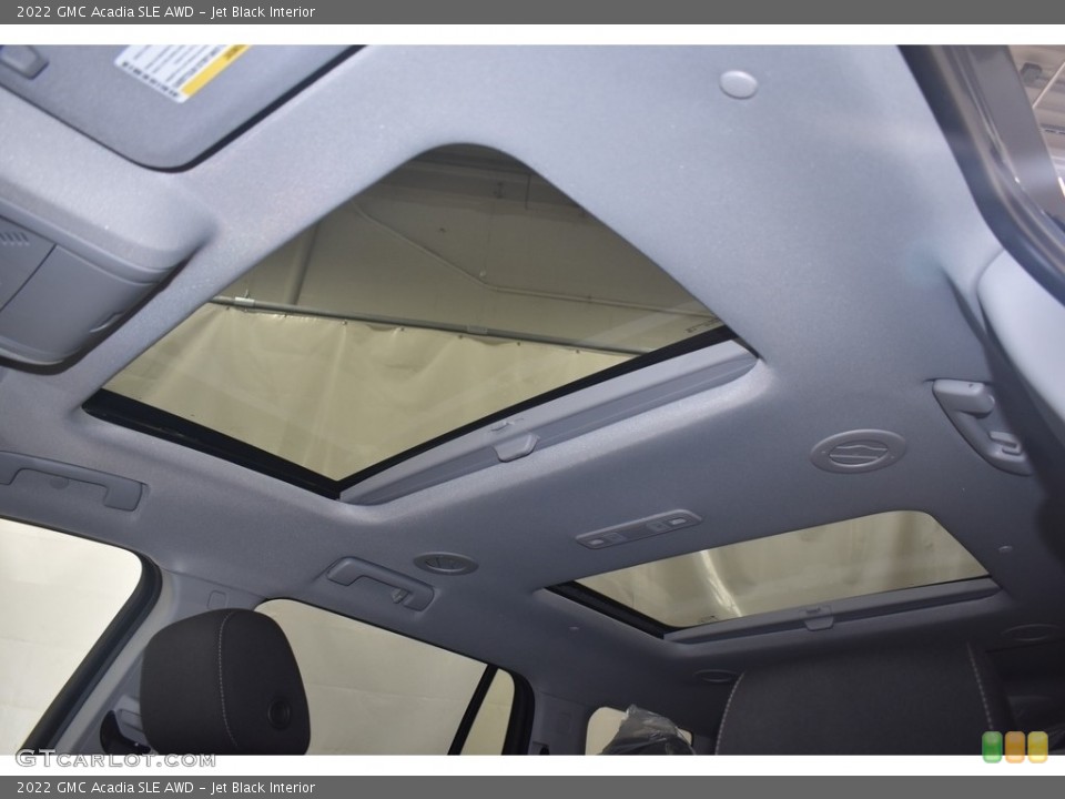 Jet Black Interior Sunroof for the 2022 GMC Acadia SLE AWD #142756277