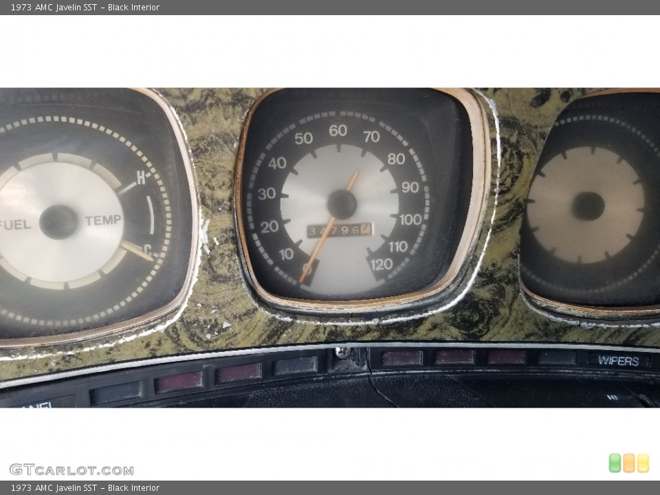 Black Interior Gauges for the 1973 AMC Javelin SST #142757726