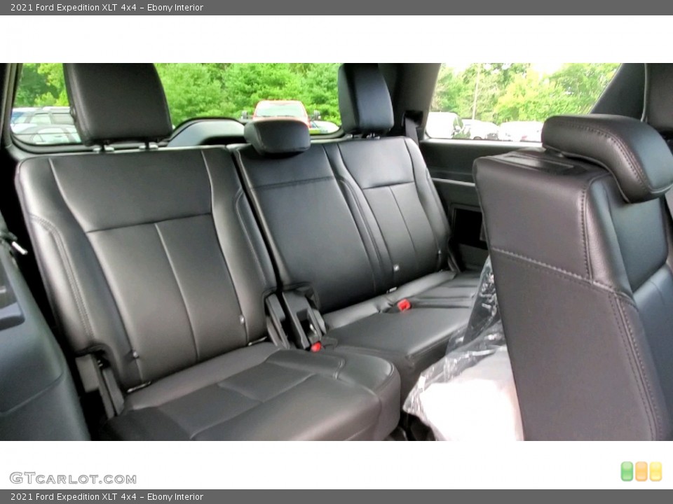Ebony Interior Rear Seat for the 2021 Ford Expedition XLT 4x4 #142762160